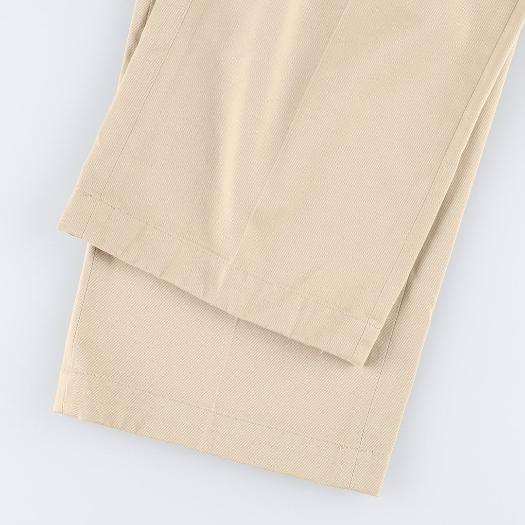 Ralph Lauren POLO GOLF Men's Cotton Slacks, Size W34 Pima Cotton Beige type Vintage Second Hand