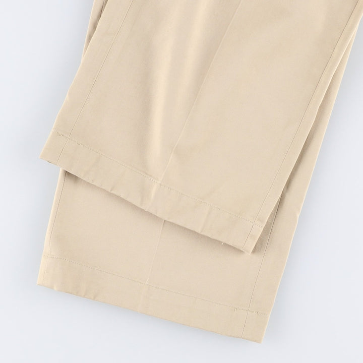 Ralph Lauren POLO GOLF Men's Cotton Slacks, Size W34 Pima Cotton Beige type Vintage Second Hand