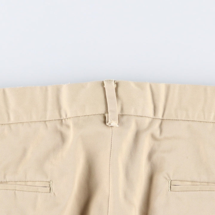Ralph Lauren POLO GOLF Men's Cotton Slacks, Size W34 Pima Cotton Beige type Vintage Second Hand