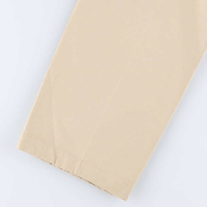 Ralph Lauren POLO GOLF Men's Cotton Slacks, Size W34 Pima Cotton Beige type Vintage Second Hand