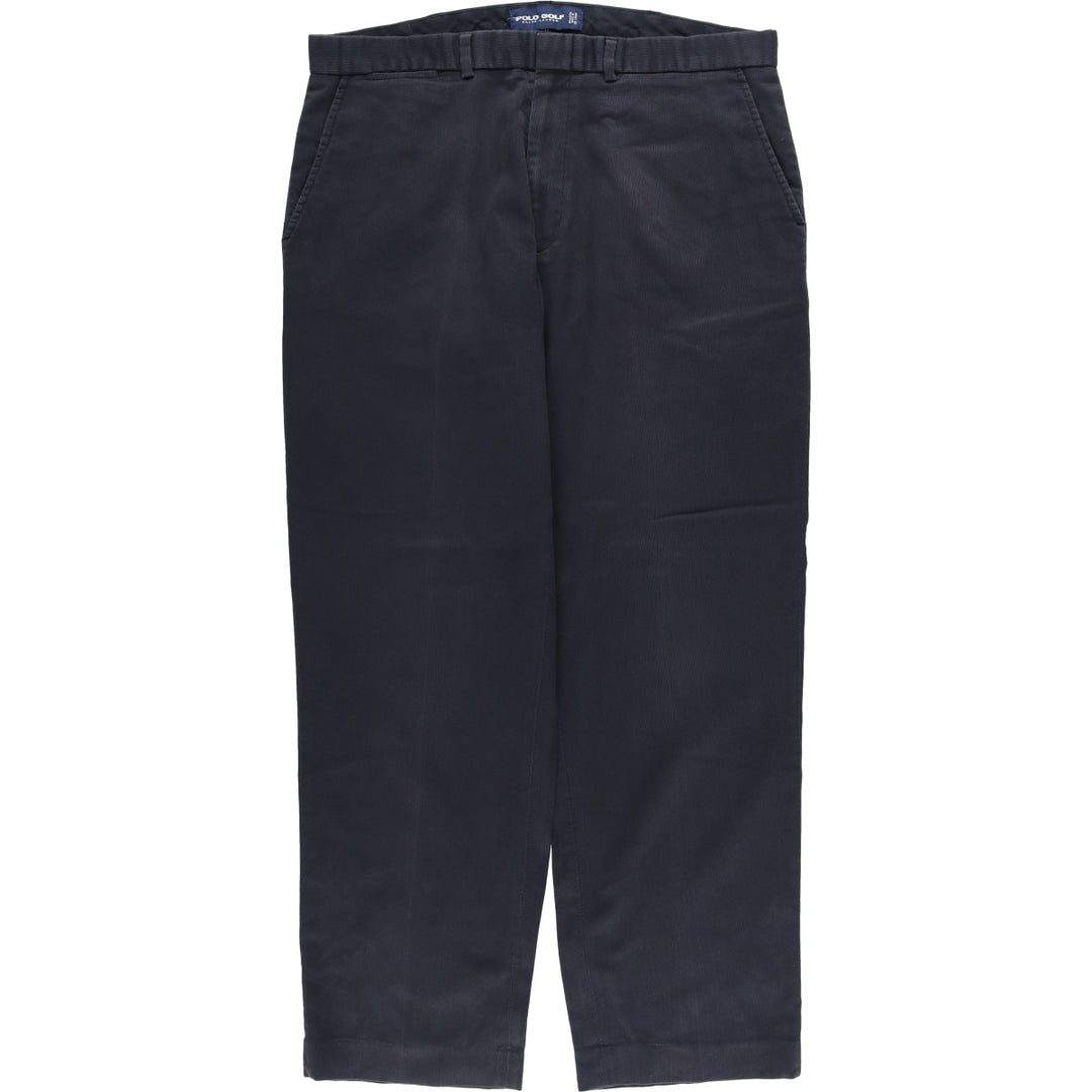 Ralph Lauren POLO GOLF Polo Golf slacks for men, size W37 cotton navy blue type Vintage Second Hand