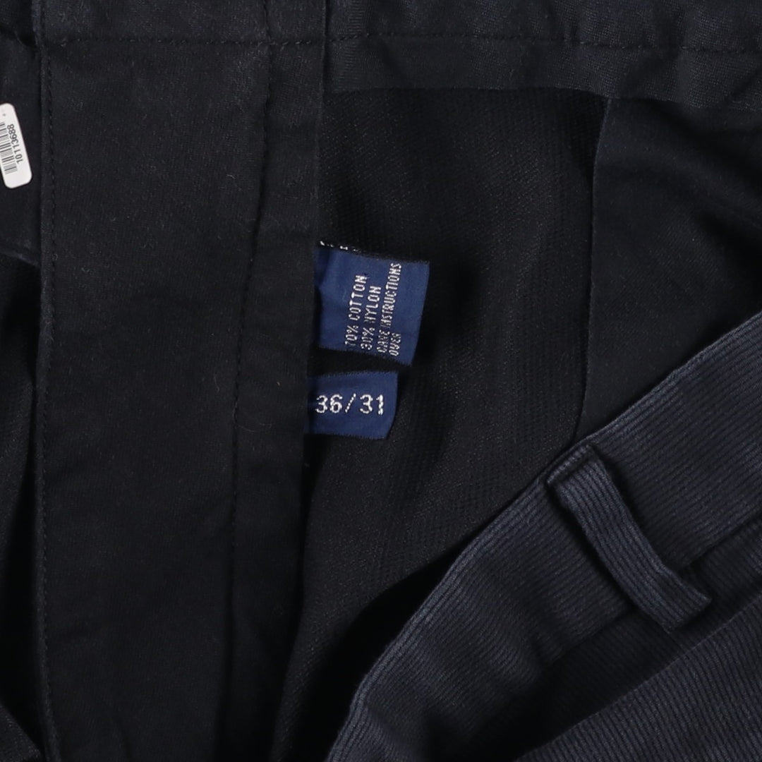 Ralph Lauren POLO GOLF Polo Golf slacks for men, size W37 cotton navy blue type Vintage Second Hand