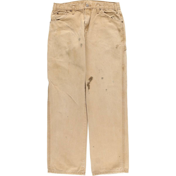 Dickies Duck Painter Pants Men's W32 equivalent cotton brown type Vintage Second Hand