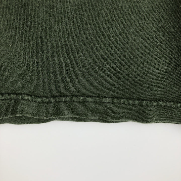 90'S Jansport Vintage Long Sleeve T-Shirt, Made in USA, Men's Size Medium cotton Green type dark green Vintage Second Hand