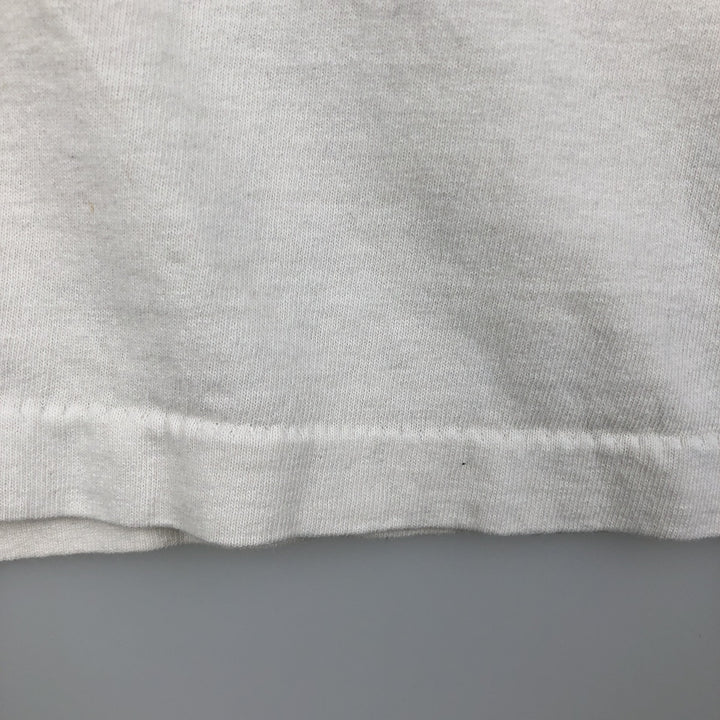 90'S All Sport Long Sleeve T-Shirt, Made in USA, Men's XL cotton white type Vintage Second Hand