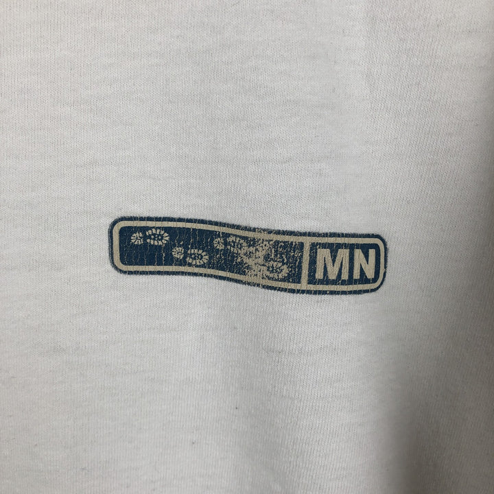 90'S All Sport Long Sleeve T-Shirt, Made in USA, Men's XL cotton white type Vintage Second Hand