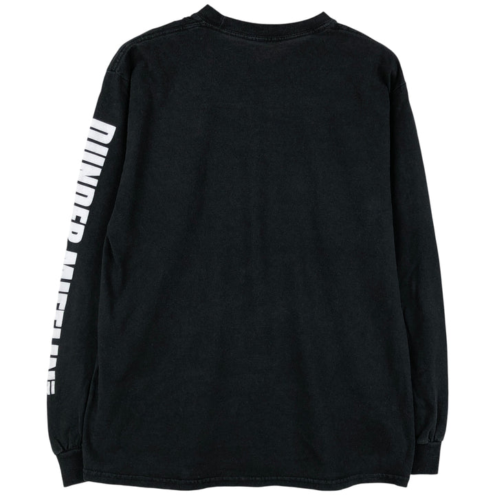 90'S THE OFFICE TV Drama Long Sleeve T-Shirt, Men's Size Medium cotton black type Vintage Second Hand