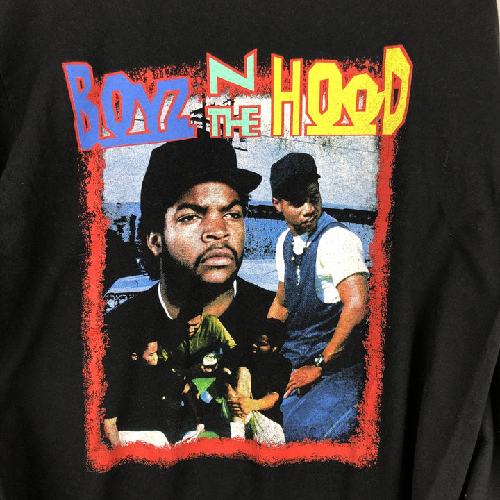 YAZBEK Boyz n the Hood Movie Long Sleeve T-Shirt, Men's Size L cotton black type Vintage Second Hand