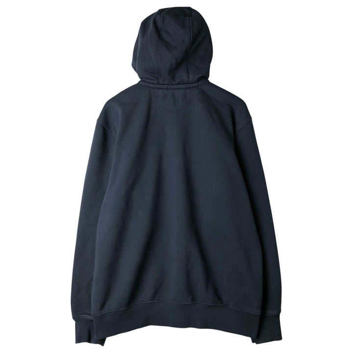 Carhartt Loose Fit Half-Zip Hoodie, Men's Size L cotton navy blue type Vintage Second Hand