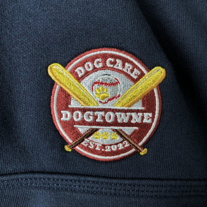 Carhartt Loose Fit Half-Zip Hoodie, Men's Size L cotton navy blue type Vintage Second Hand