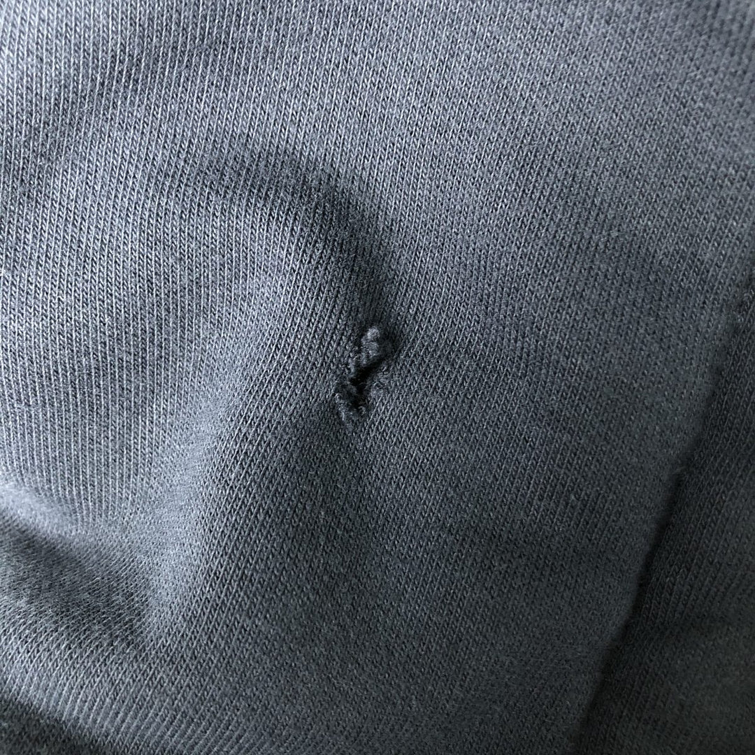 Carhartt Loose Fit Half-Zip Hoodie, Men's Size L cotton navy blue type Vintage Second Hand