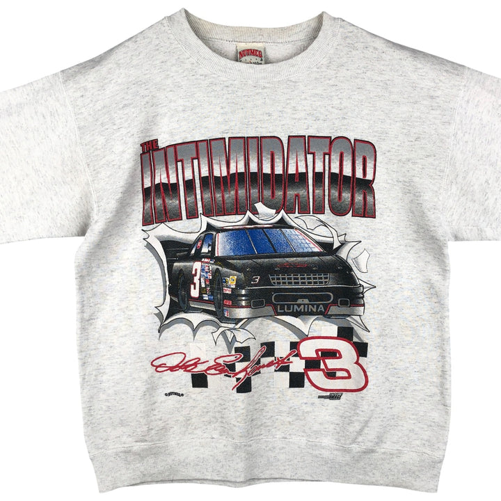 Vintage 90'S Nutmeg print sweatshirt, made in the USA, size L, men's cotton gray type Vintage Second Hand