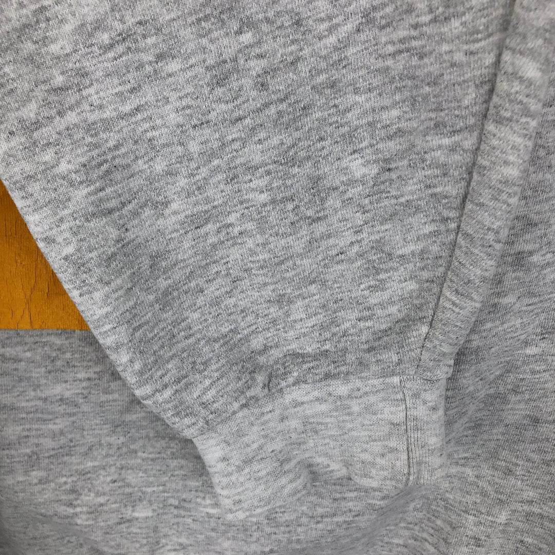 Vintage 90'S Lee Heavy Weight Cotton Blend College Sweatshirt, Made in USA, Men's Size XL cotton gray type Vintage Second Hand