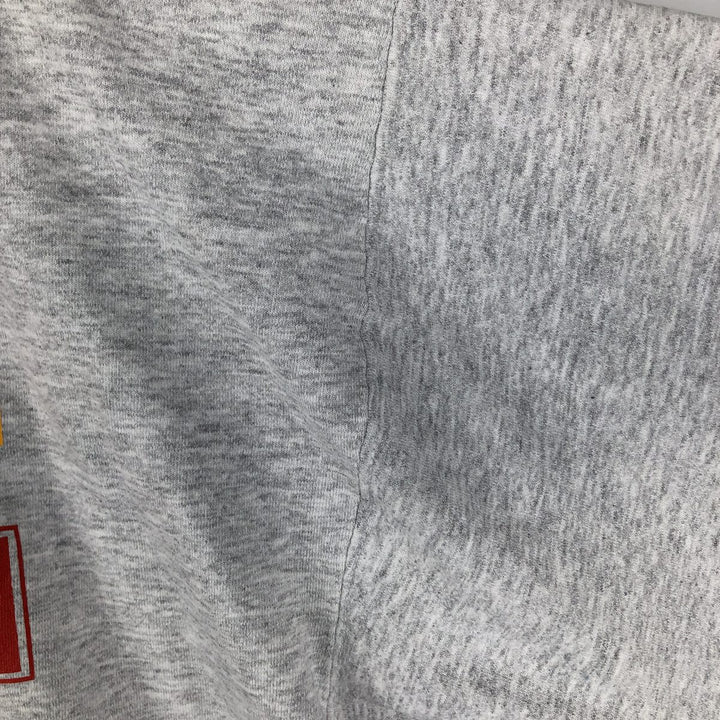 Vintage 90'S Lee Heavy Weight Cotton Blend College Sweatshirt, Made in USA, Men's Size XL cotton gray type Vintage Second Hand