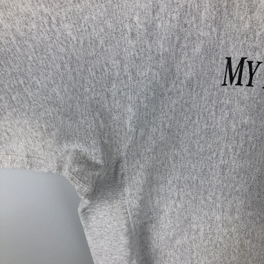 Vintage 90'S Lee printed sweatshirt, made in the USA, men's size XXL cotton gray type Vintage Second Hand