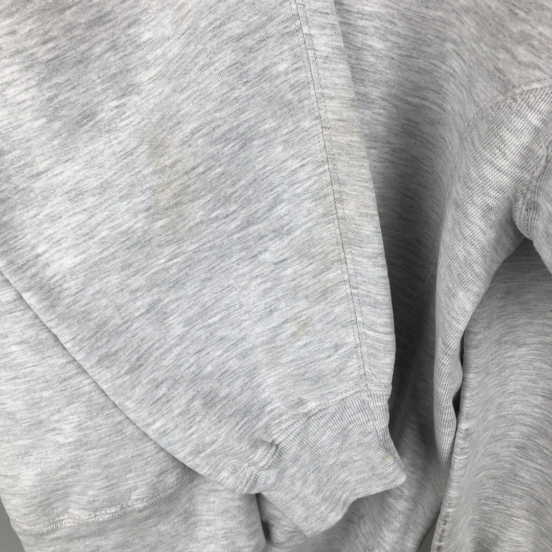 Vintage 90'S Russell PRO COTTON printed sweatshirt, Made in USA, Men's XL cotton gray type Vintage Second Hand