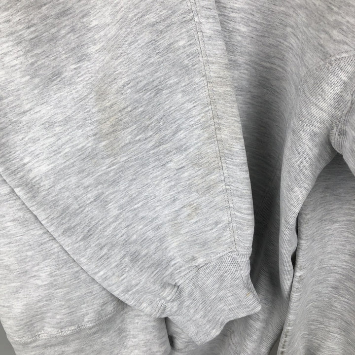 Vintage 90'S Russell PRO COTTON printed sweatshirt, Made in USA, Men's XL cotton gray type Vintage Second Hand