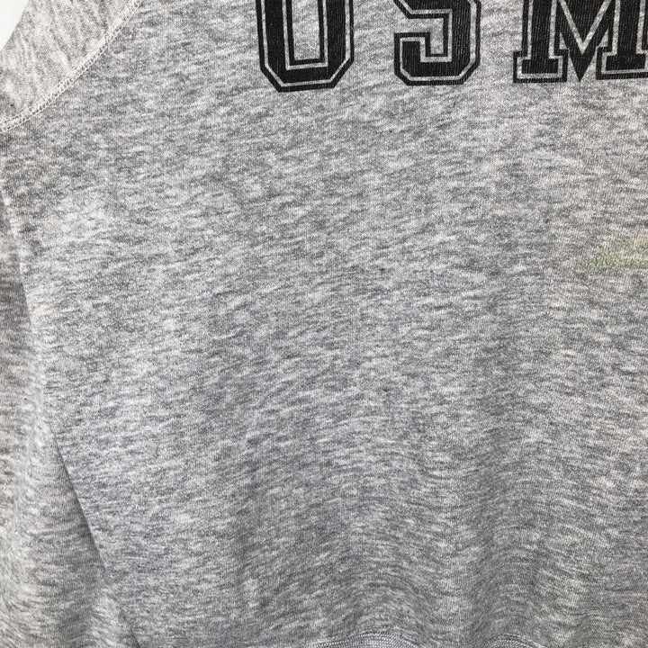 Vintage 1970'S Sportswear printed sweatshirt, made in the USA, men's size XL acrylic gray type Vintage Second Hand