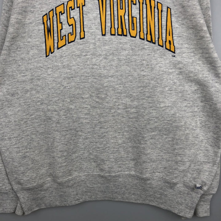90'S Russell College Sweatshirt, Made in USA, Men's L, Vintage cotton gray type Vintage Second Hand