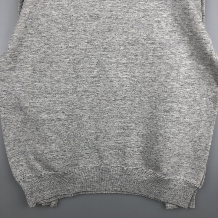 90'S Russell College Sweatshirt, Made in USA, Men's L, Vintage cotton gray type Vintage Second Hand