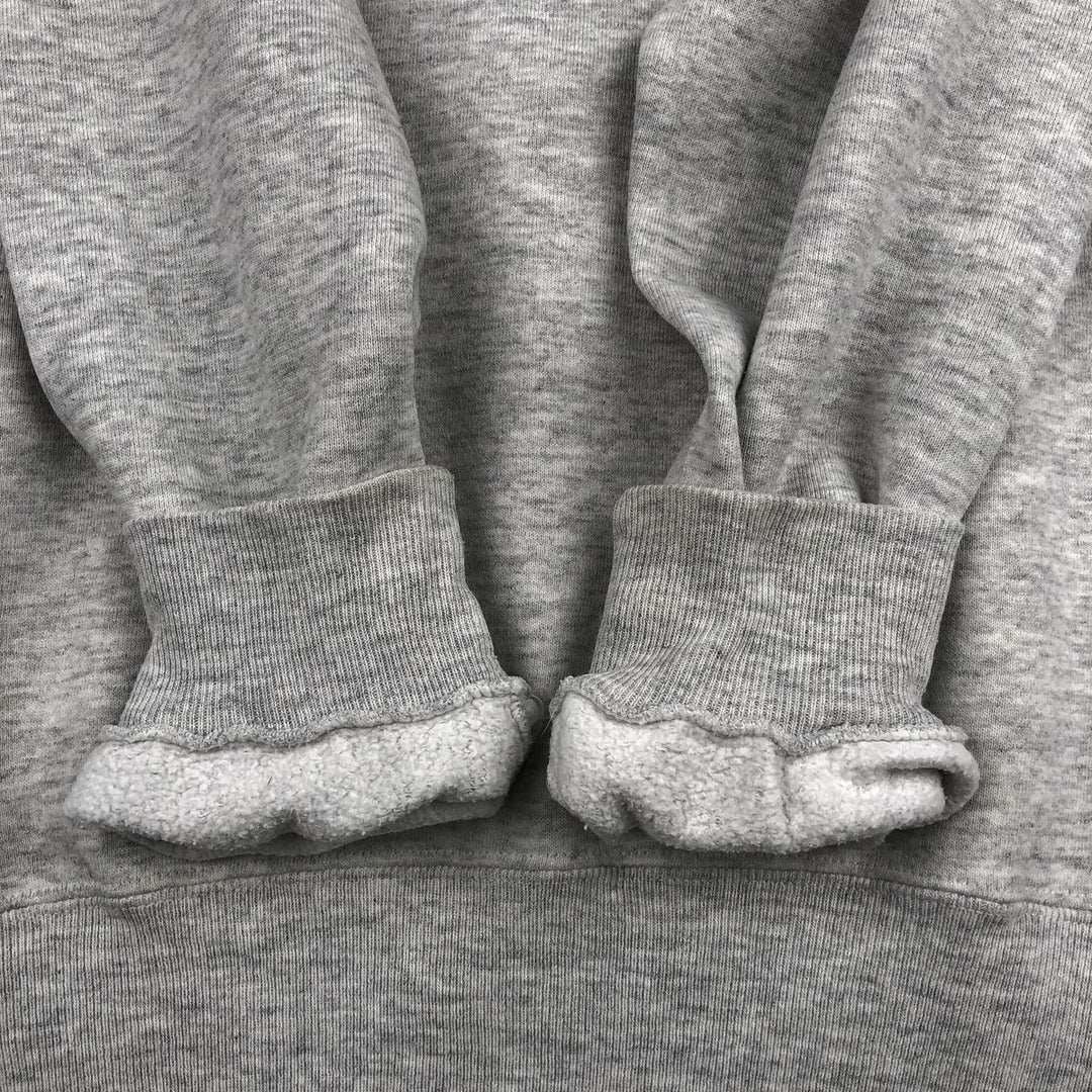 90'S Russell College Sweatshirt, Made in USA, Men's L, Vintage cotton gray type Vintage Second Hand