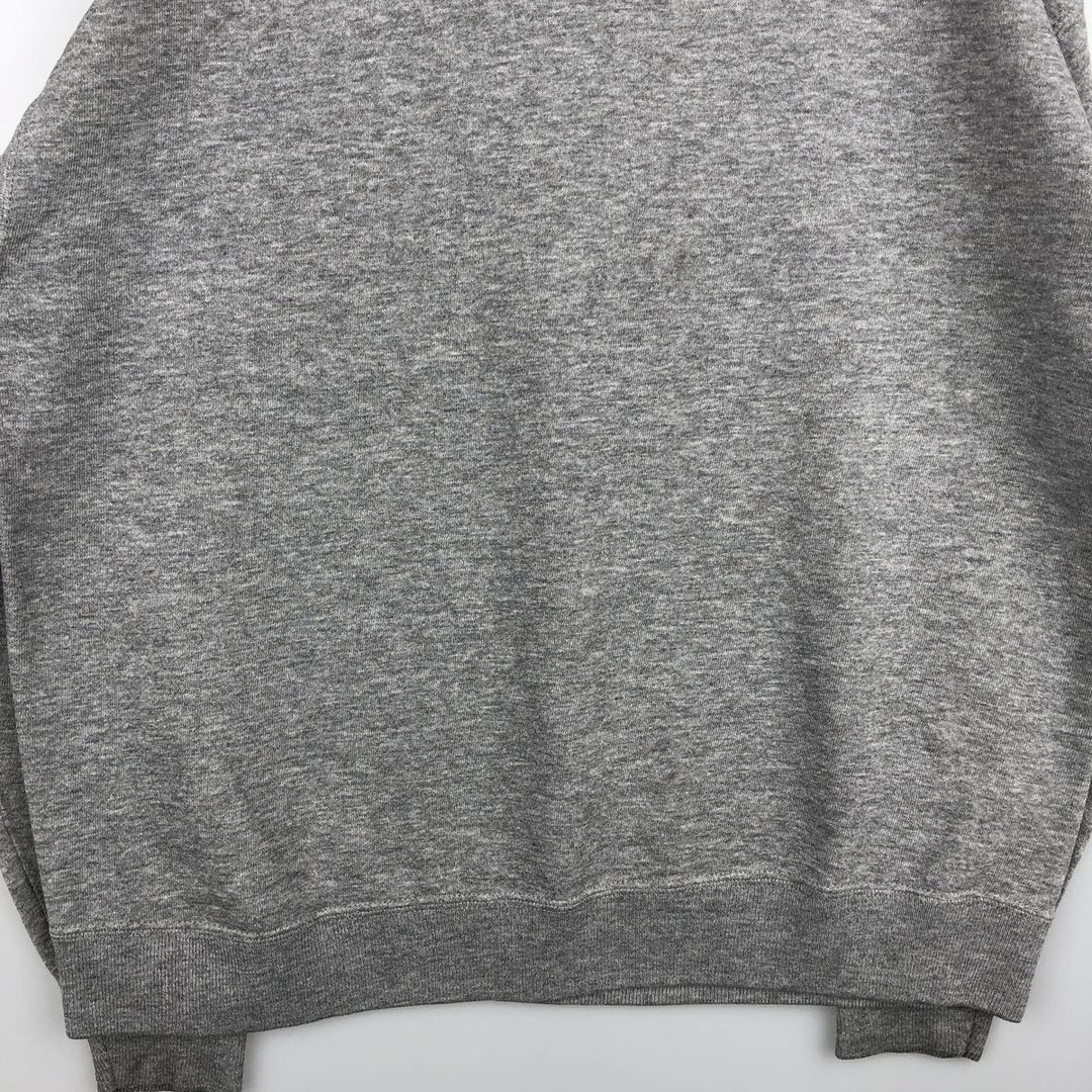 Vintage 90'S Jansport triple print college sweatshirt, made in the USA, men's size L cotton gray type Vintage Second Hand