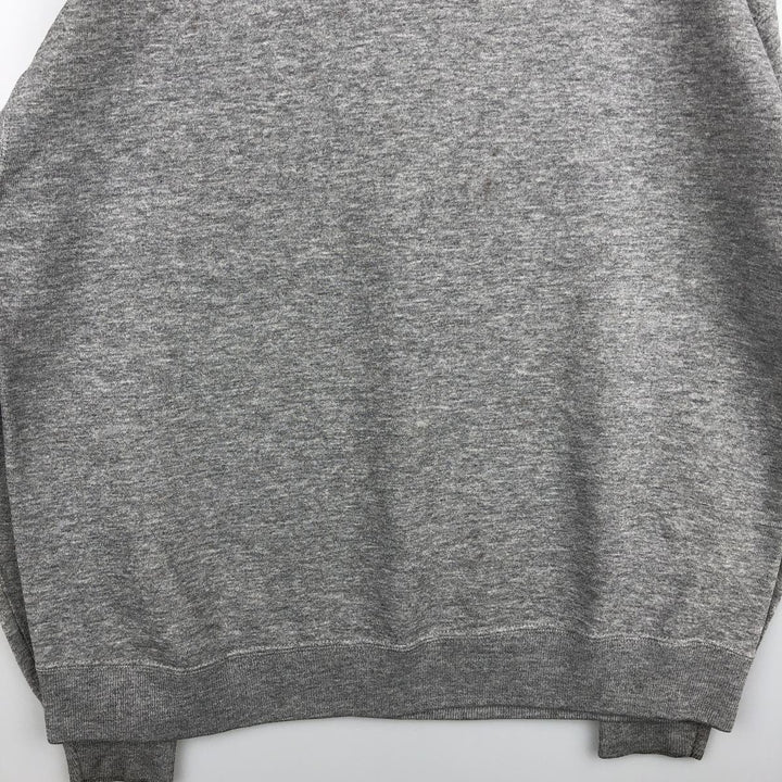 Vintage 90'S Jansport triple print college sweatshirt, made in the USA, men's size L cotton gray type Vintage Second Hand