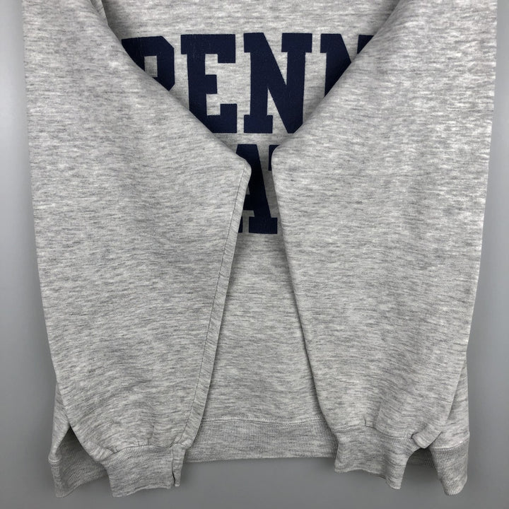 WOLF H. WOLF AND SONS INC. PENN STATE University College Sweatshirt, Made in USA, Men's Size XL cotton pale white type Vintage Second Hand