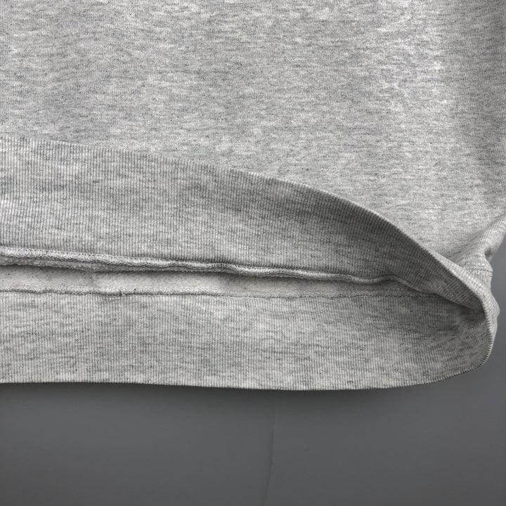 90'S Fruit of the Loom College Sweatshirt, Made in USA, Men's XL, Vintage cotton pale white type Vintage Second Hand