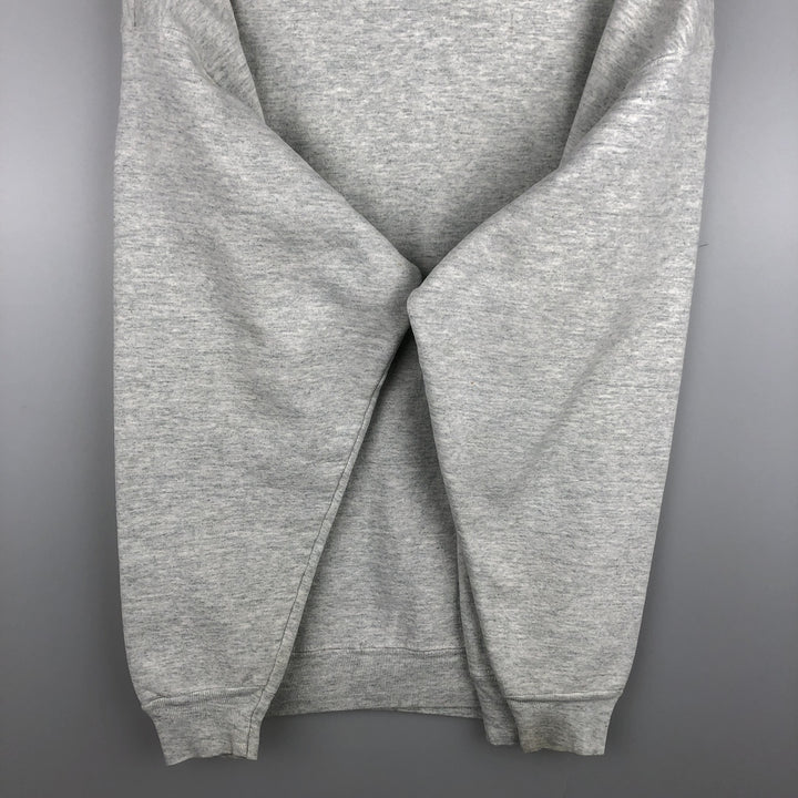 90'S Fruit of the Loom College Sweatshirt, Made in USA, Men's XL, Vintage cotton pale white type Vintage Second Hand