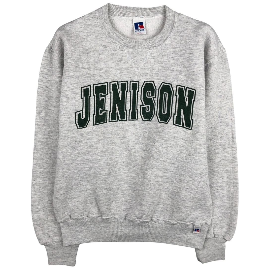 Vintage 90'S Russell ATHLETIC college sweatshirt, made in the USA, size small, men's cotton gray type Vintage Second Hand