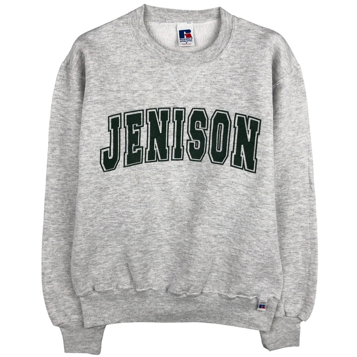 Vintage 90'S Russell ATHLETIC college sweatshirt, made in the USA, size small, men's cotton gray type Vintage Second Hand