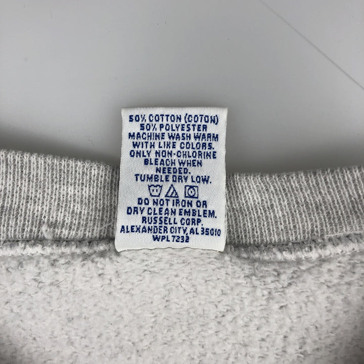 Vintage 90'S Russell ATHLETIC college sweatshirt, made in the USA, size small, men's cotton gray type Vintage Second Hand
