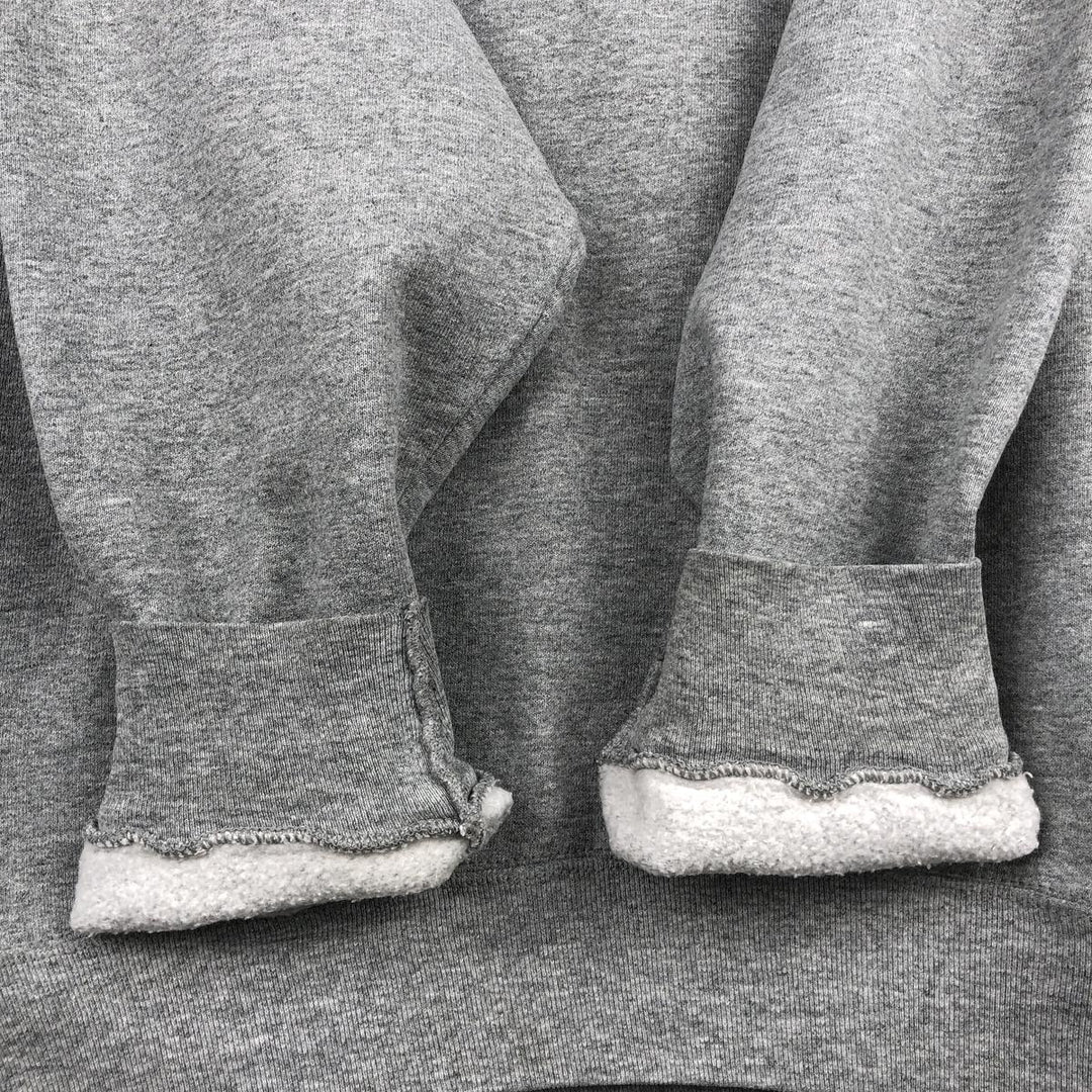 90'S Fruit of the Loom Super Cotton University of Wisconsin College Sweatshirt, Made in USA, Men's Size XL cotton gray type Vintage Second Hand