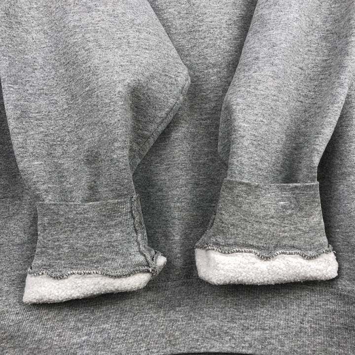 90'S Fruit of the Loom Super Cotton University of Wisconsin College Sweatshirt, Made in USA, Men's Size XL cotton gray type Vintage Second Hand