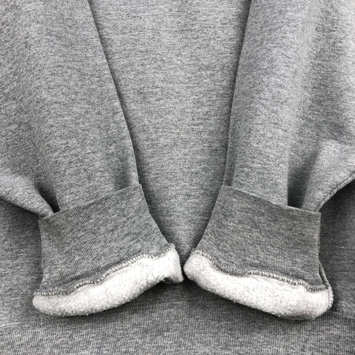 90'S Fruit of the Loom Super Cotton University of Wisconsin College Sweatshirt, Made in USA, Men's Size XL cotton gray type Vintage Second Hand