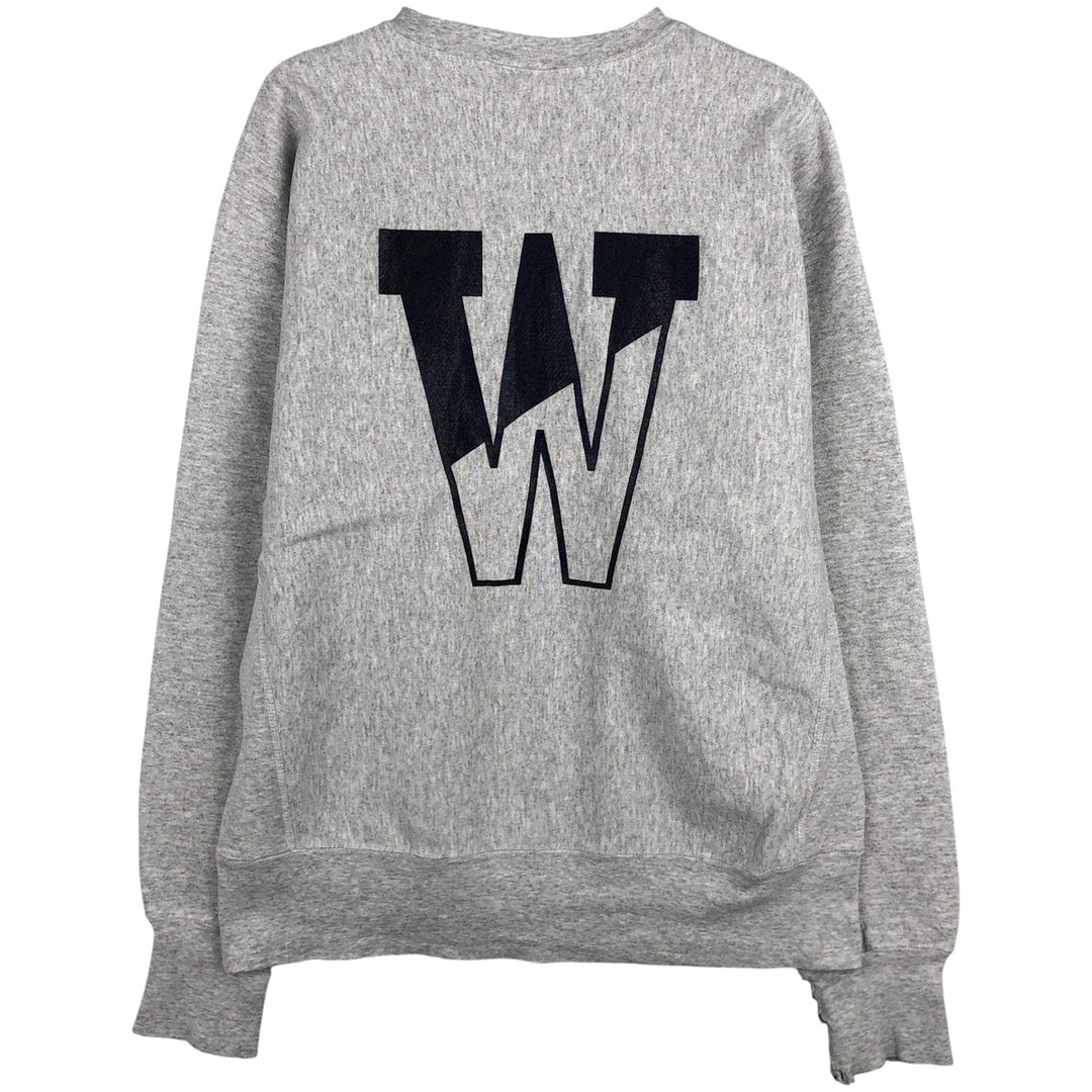 Vintage Lee Men's College Sweatshirt (Size L) from the 90s-00s cotton pale white type Vintage Second Hand