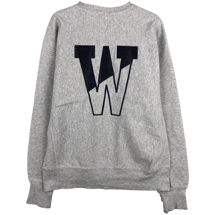 Vintage Lee Men's College Sweatshirt (Size L) from the 90s-00s cotton pale white type Vintage Second Hand