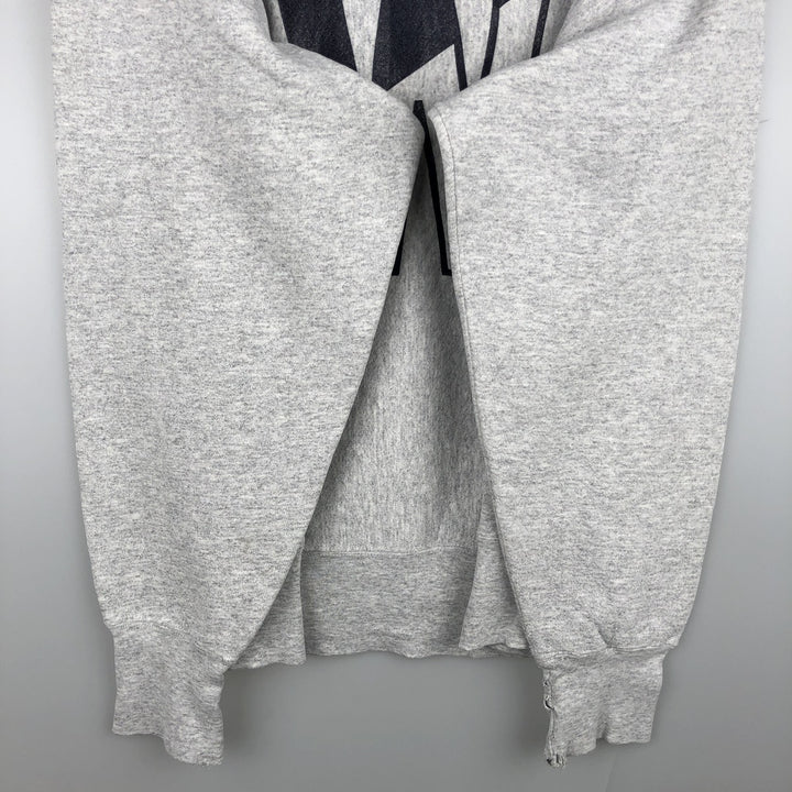 Vintage Lee Men's College Sweatshirt (Size L) from the 90s-00s cotton pale white type Vintage Second Hand
