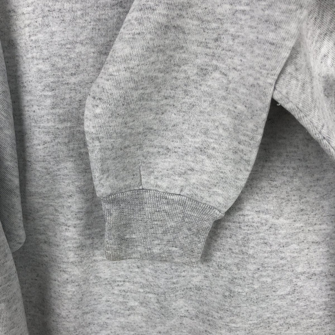 90'S ONEITA Large Print College Sweatshirt, Made in USA, Men's Size L, Vintage cotton white type Vintage Second Hand