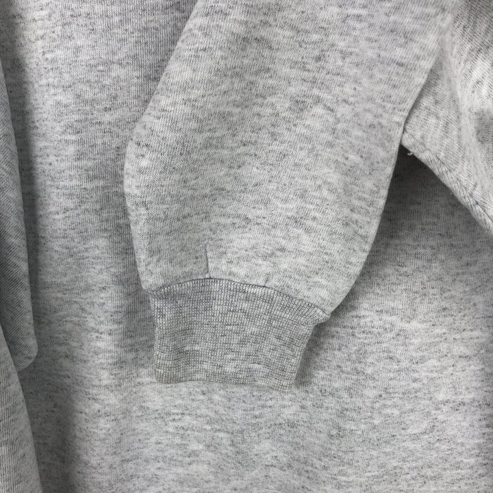 90'S ONEITA Large Print College Sweatshirt, Made in USA, Men's Size L, Vintage cotton white type Vintage Second Hand
