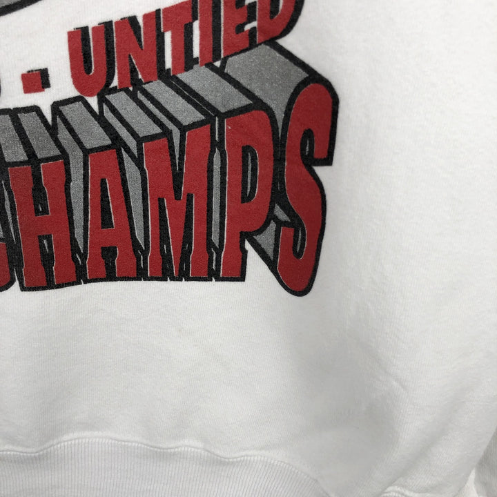 Vintage 90'S Lee Heavy Weight College Sweatshirt, Made in USA, Men's Size L cotton gray type Vintage Second Hand