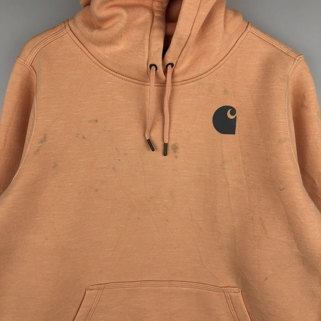 Carhartt Relaxed Fit Sweatshirt Pullover Hoodie, Men's XL cotton orange type Vintage Second Hand