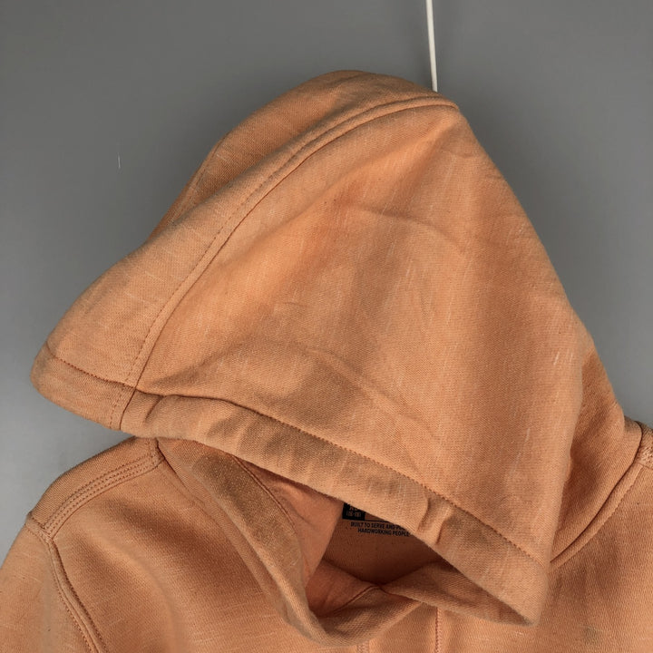 Carhartt Relaxed Fit Sweatshirt Pullover Hoodie, Men's XL cotton orange type Vintage Second Hand