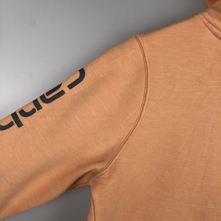 Carhartt Relaxed Fit Sweatshirt Pullover Hoodie, Men's XL cotton orange type Vintage Second Hand