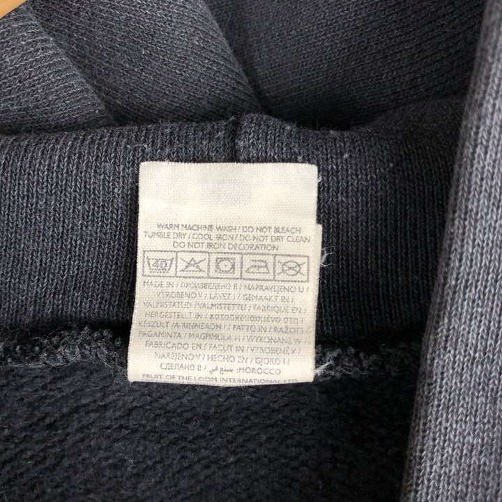 Fruit of the Loom Metallica Band Pullover Hoodie, Men's Size L cotton Charcoal Vintage Second Hand