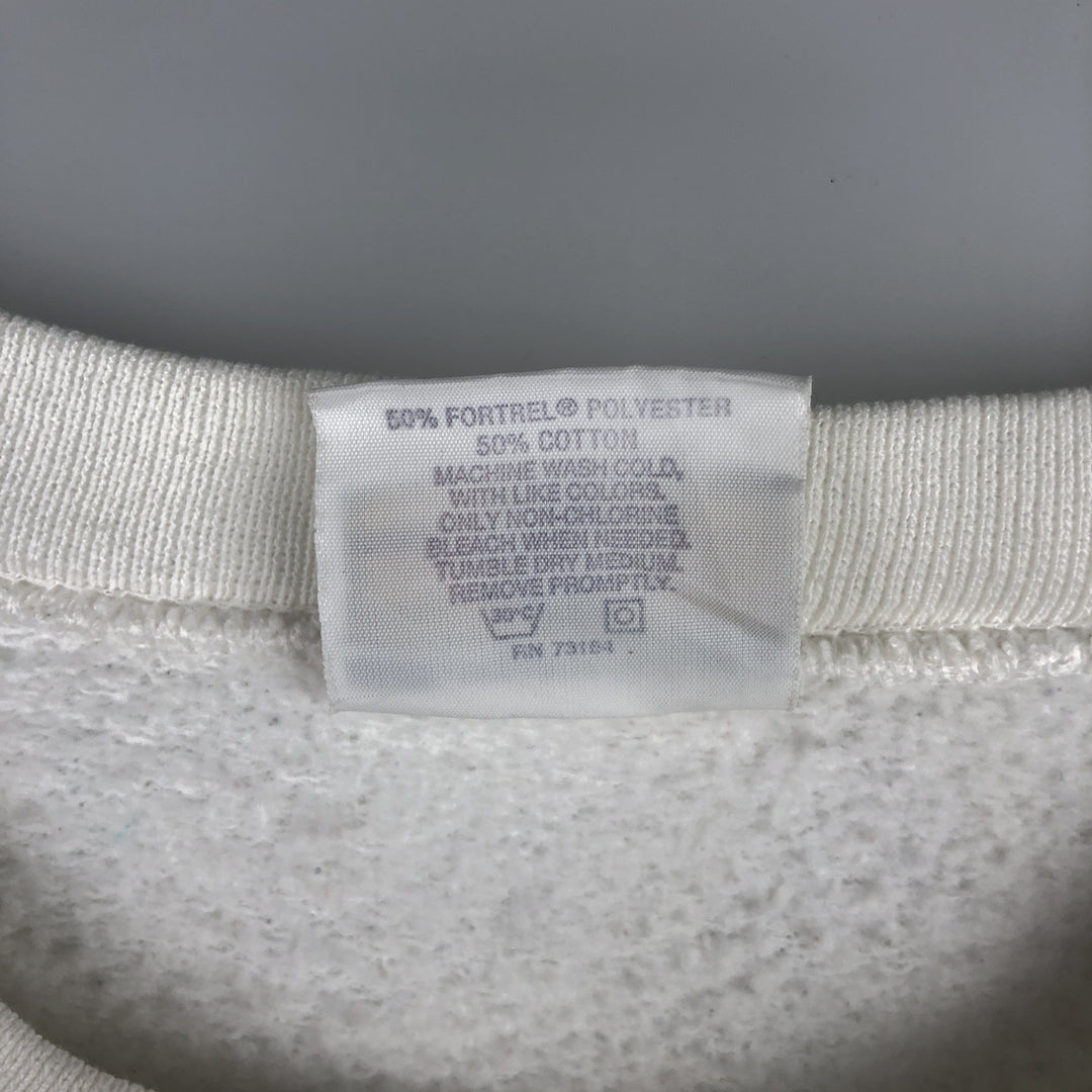 HARD ROCK CAFE Advertising Sweatshirt, Men's Size Small polyester white type Vintage Second Hand