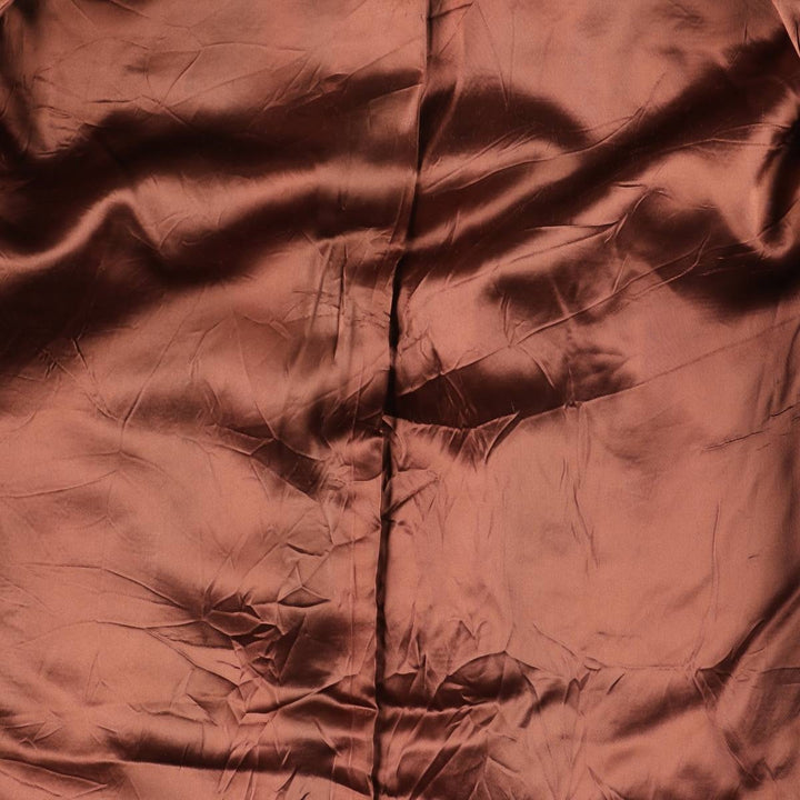 90'S Hutzel's faux fur coat/wool coat, women's size L, vintage unclear brown type Vintage Second Hand