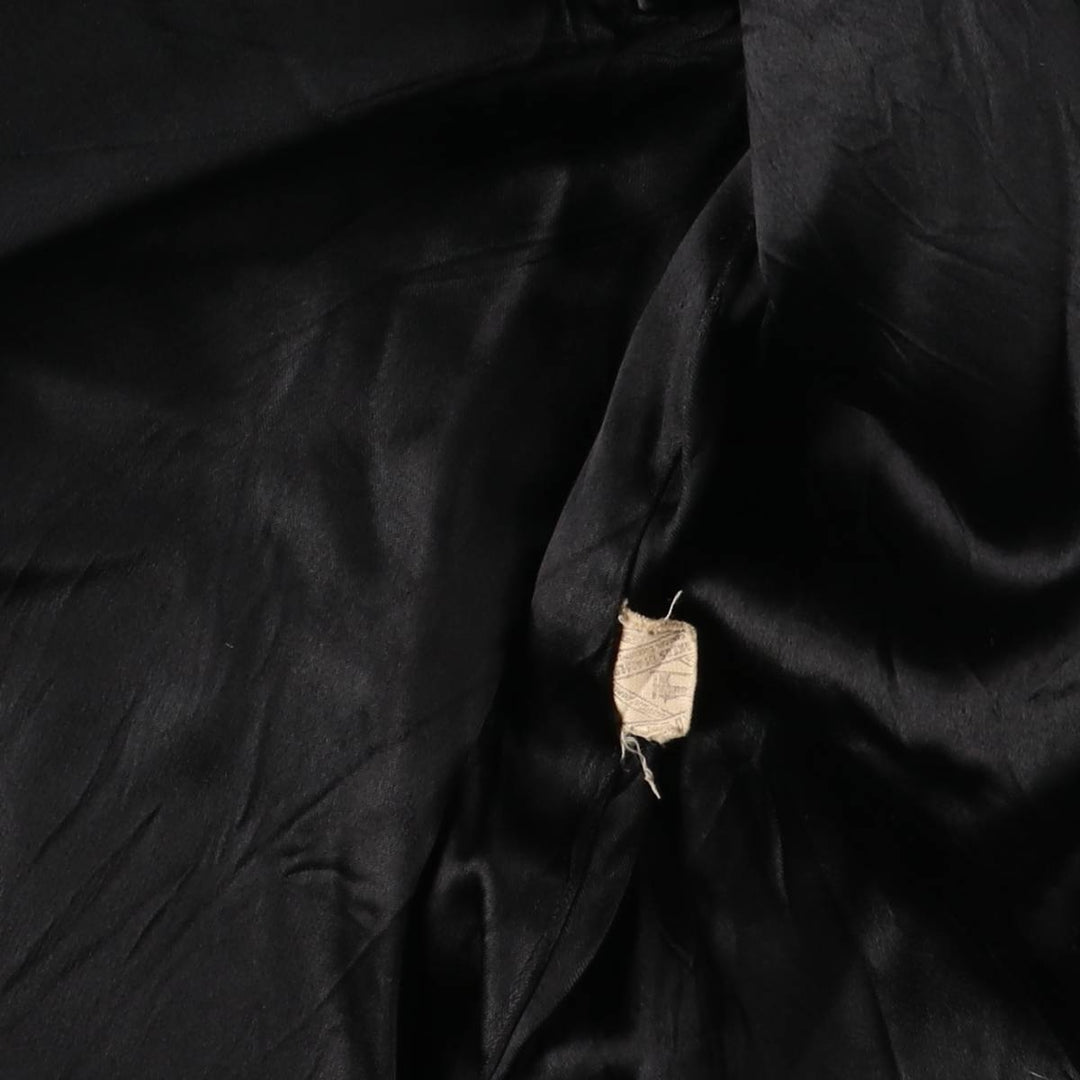 Fur coat, wool coat, women's size M unclear black type Vintage Second Hand