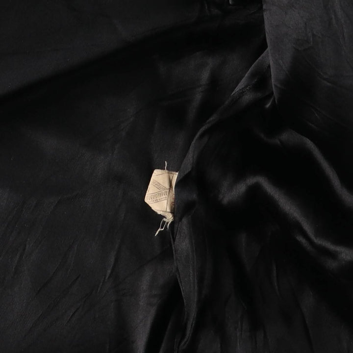 Fur coat, wool coat, women's size M unclear black type Vintage Second Hand